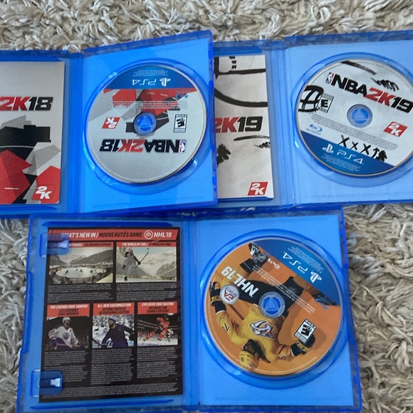 PS4 NBA 2K18 and 2K19 and NHL19 - Picture 2 of 2